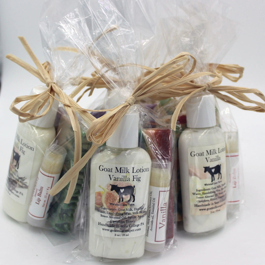 Gift Pack freeshipping - Whitetail Lane Farm Goat Milk Soap Gift Basket 