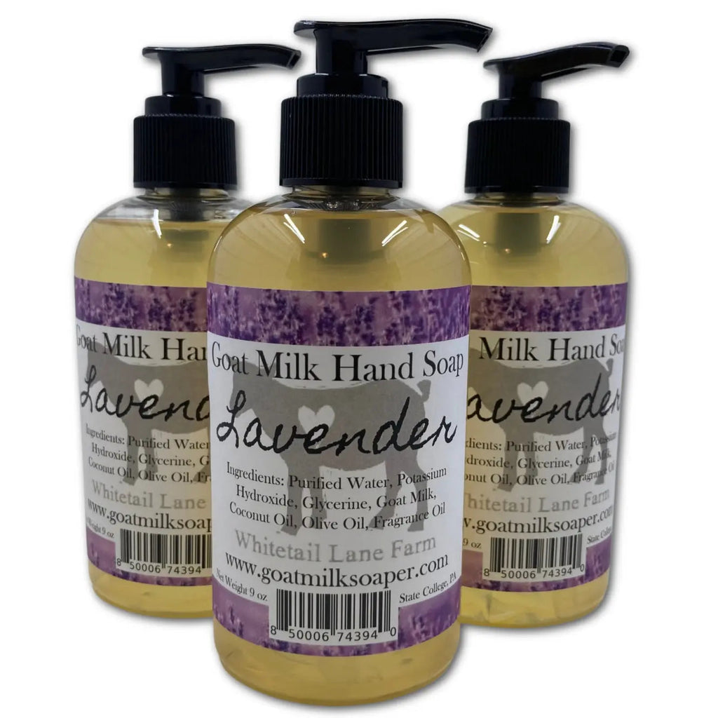 Liquid Soap - Liquid Goat Milk Hand Soap Lavender
