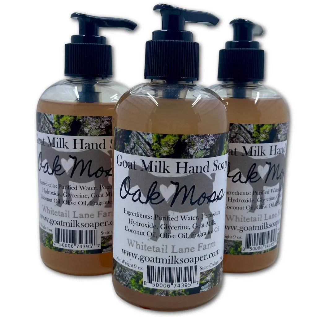 Liquid Soap - Liquid Goat Milk Hand Soap Oakmoss