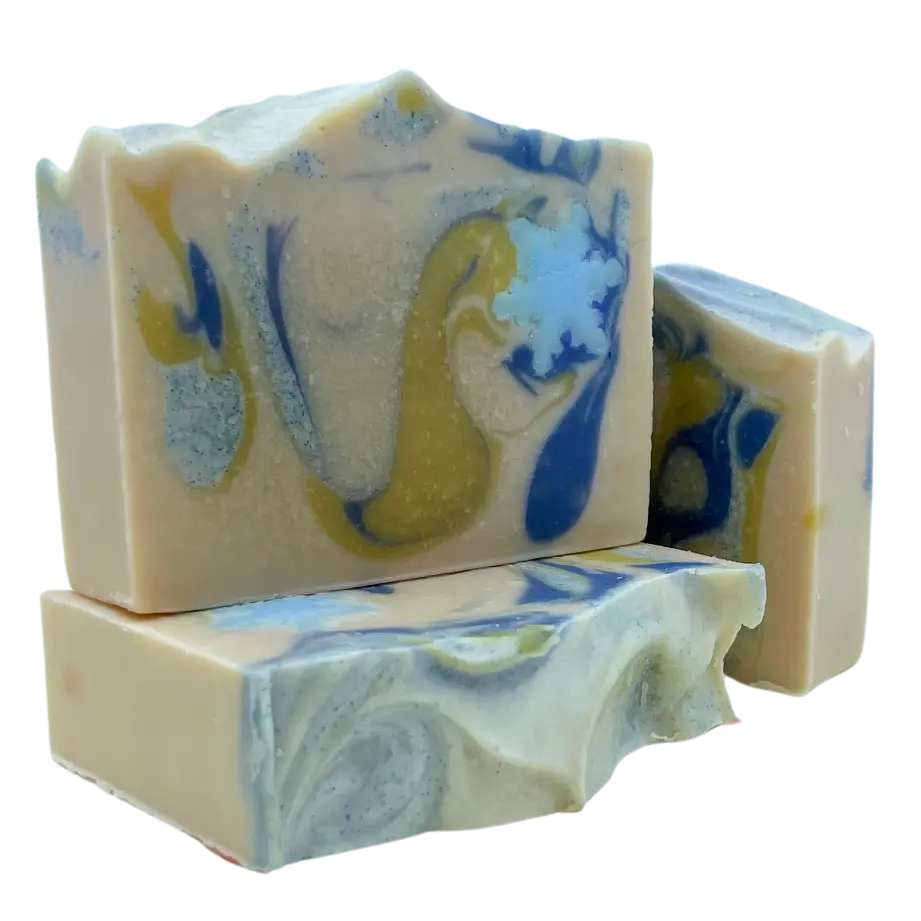 Snowflake and Citrus Goat Milk Soap from Whitetail Lane Farm Goat Milk Soap